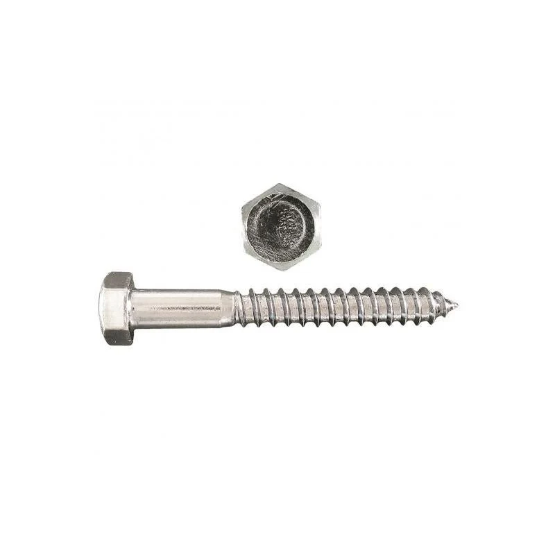 1/4 inch Hex Head Lag Bolt-Zinc Plated - Image 4