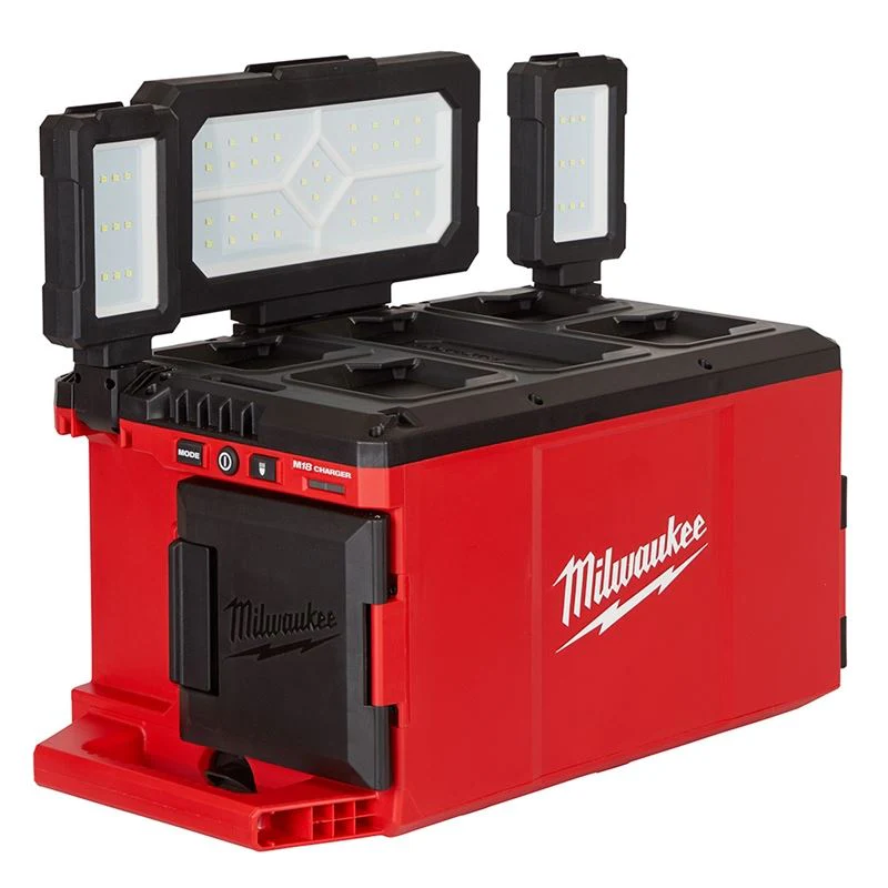 2357-20 M18 18 Volt Lithium-Ion Cordless PACKOUT Light/Charger - Tool Only - Image 4