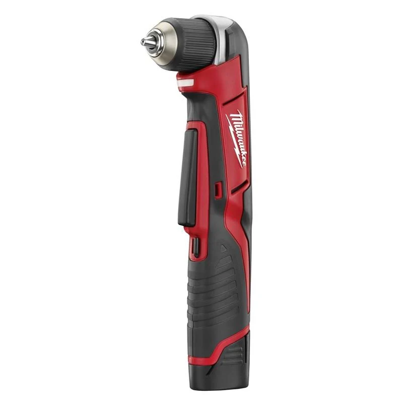 2415-21 M12 12 Volt Lithium-Ion Cordless Cordless Lithium-Ion 3/8 in. Right Angle Drill/Driver Kit - Image 2