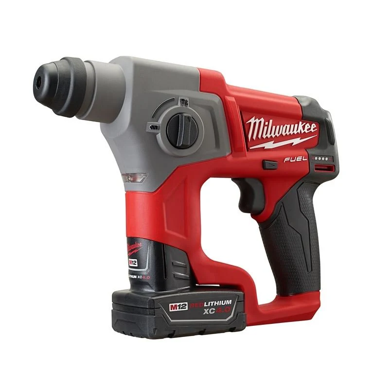 2416-22XC M12 FUEL 12 Volt Lithium-Ion Brushless Cordless 5/8 in. SDS PLUS Rotary Hammer Kit - Image 2