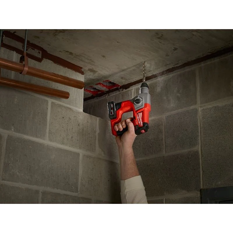 2416-22XC M12 FUEL 12 Volt Lithium-Ion Brushless Cordless 5/8 in. SDS PLUS Rotary Hammer Kit - Image 6