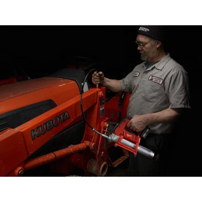 2446-20 M12 12 Volt Lithium-Ion Cordless Cordless Grease Gun - Tool Only - Image 3