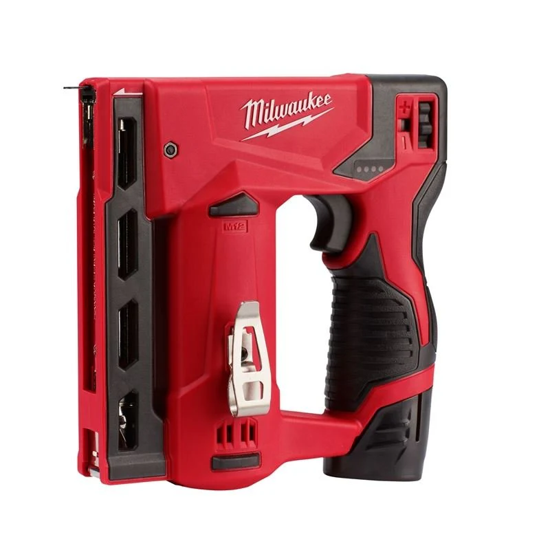2447-21 M12 12 Volt Lithium-Ion Cordless 3/8 in. Crown Stapler Kit - Image 4