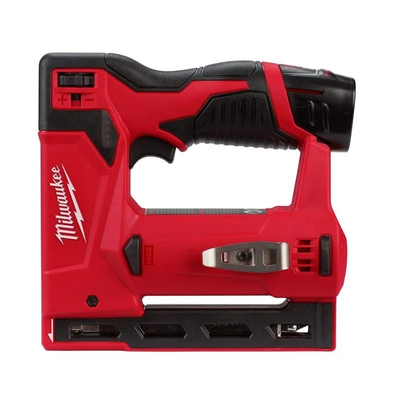 2447-21 M12 12 Volt Lithium-Ion Cordless 3/8 in. Crown Stapler Kit - Image 7