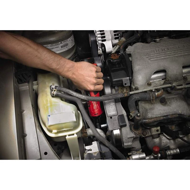 2456-20 M12 12 Volt Lithium-Ion Cordless Cordless 1/4 in. Ratchet 2456-20 - Tool Only - Image 3