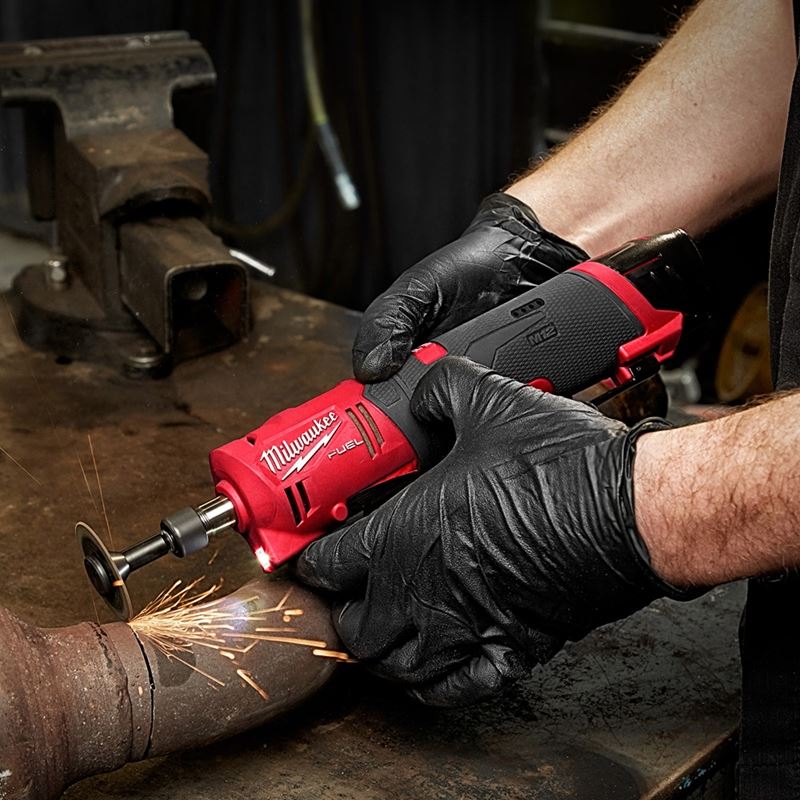 2486-20 M12 FUEL 12 Volt Lithium-Ion Brushless Cordless Straight Die Grinder - Tool Only - Image 13