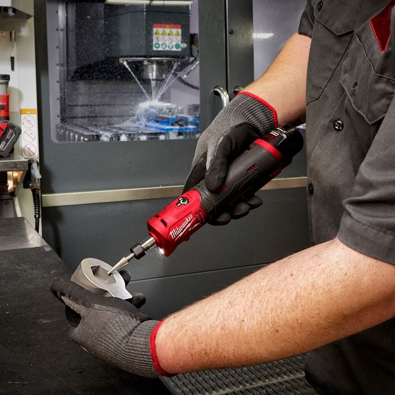 2486-20 M12 FUEL 12 Volt Lithium-Ion Brushless Cordless Straight Die Grinder - Tool Only - Image 9