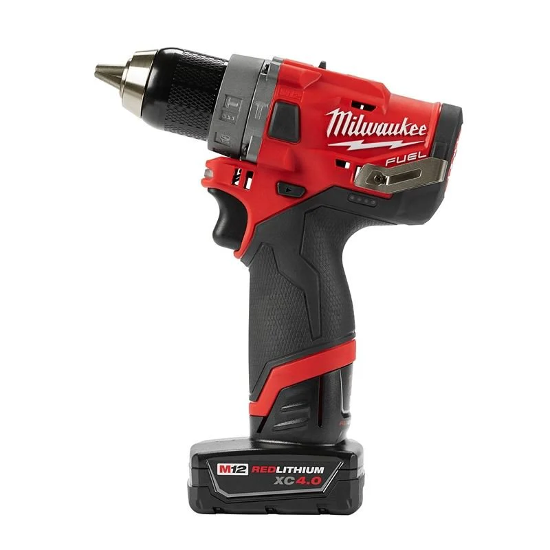 2504-22 M12 FUEL 12 Volt Lithium-Ion Brushless Cordless 1/2 in. Hammer Drill Kit - Image 10