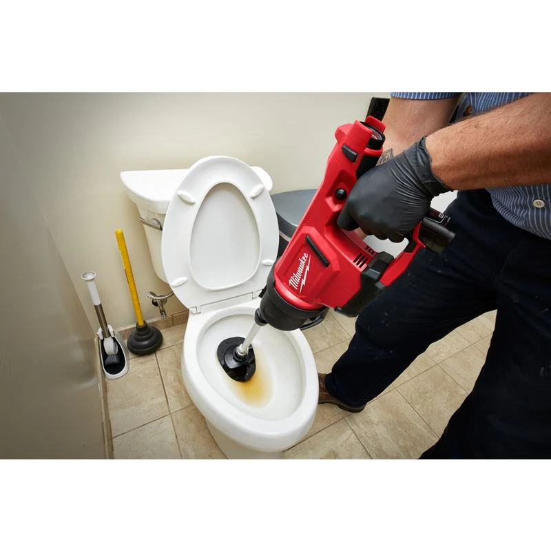 2572B-21 M12 12 Volt Lithium-Ion Cordless AIRSNAKE Drain Cleaning Air Gun Kit-B - Image 5