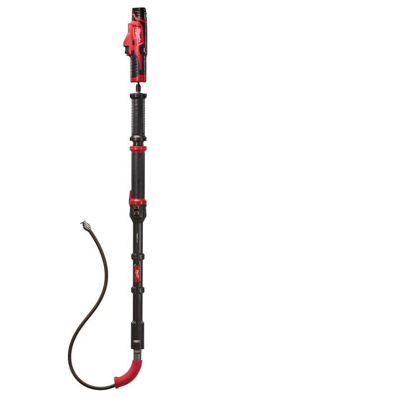 2576-21 M12 12 Volt Lithium-Ion Cordless TRAPSNAKE 6 ft. Toilet Auger Kit - Image 2
