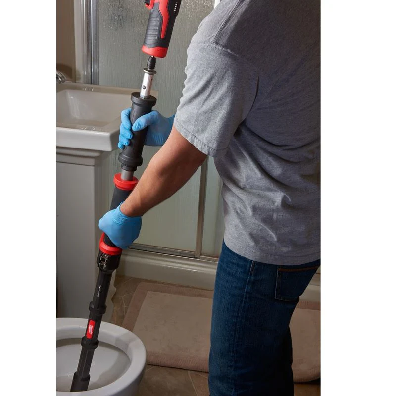 2576-21 M12 12 Volt Lithium-Ion Cordless TRAPSNAKE 6 ft. Toilet Auger Kit - Image 3