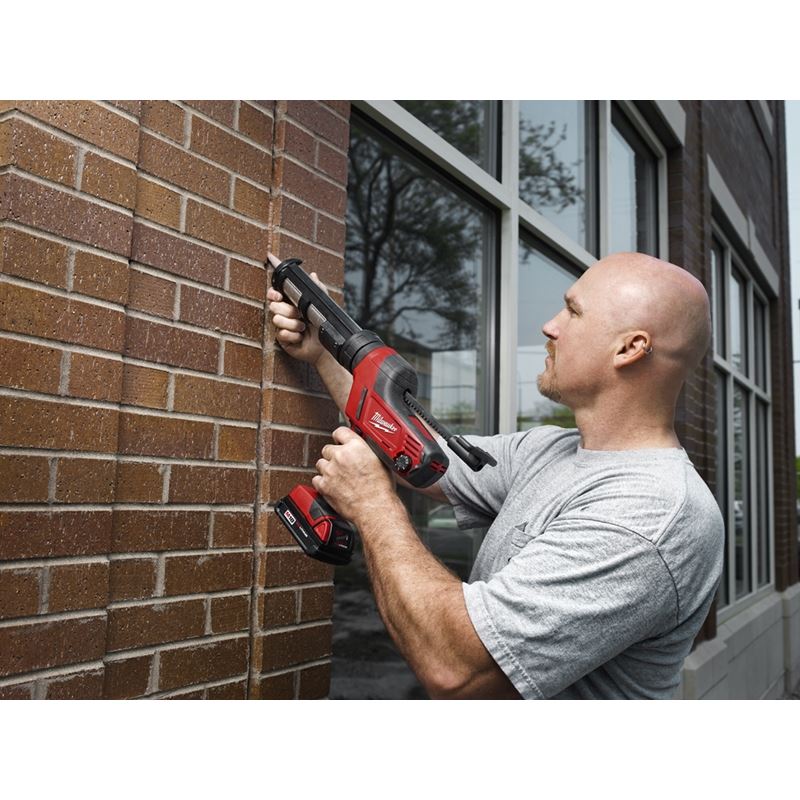 2641-20 M18 18 Volt Lithium-Ion Cordless Cordless 10 oz Caulk Gun and Adhesive - Tool Only - Image 4