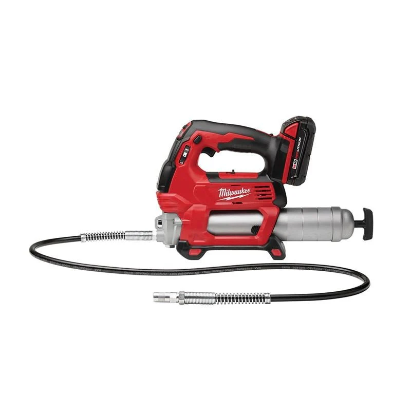 2646-22CT M18 18 Volt Lithium-Ion Cordless 2-Speed Grease Gun Kit - Two Battery - Image 2