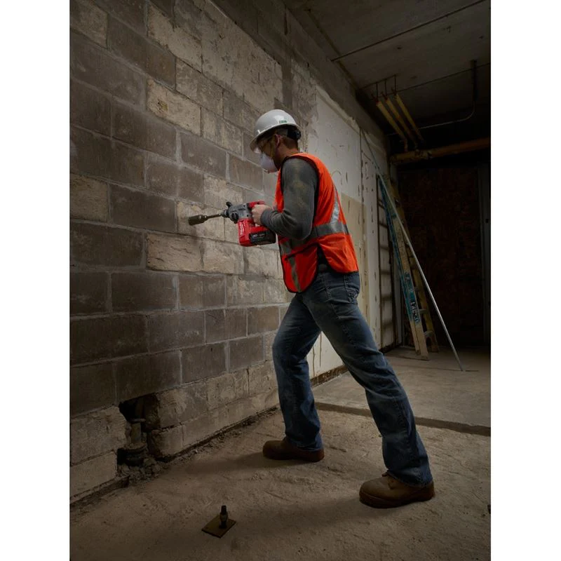 2712-20 M18 FUEL 18 Volt Lithium-Ion Brushless Cordless 1 in. SDS PLUS Rotary Hammer - Tool Only - Image 3