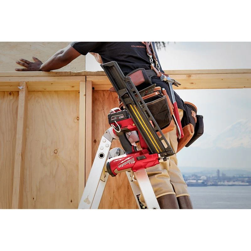 2744-21 M18 FUEL 18 Volt Lithium-Ion Brushless Cordless 21 Degree Framing Nailer Kit - Image 8