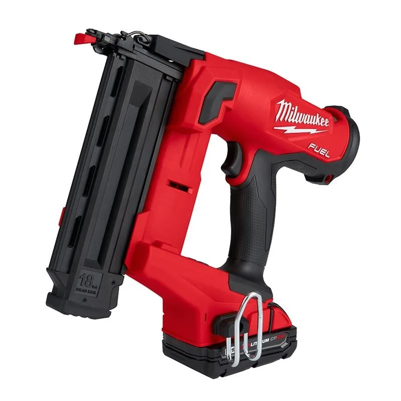 2746-21CT M18 FUEL 18 Volt Lithium-Ion Brushless Cordless 18 Gauge Brad Nailer Kit - Image 2