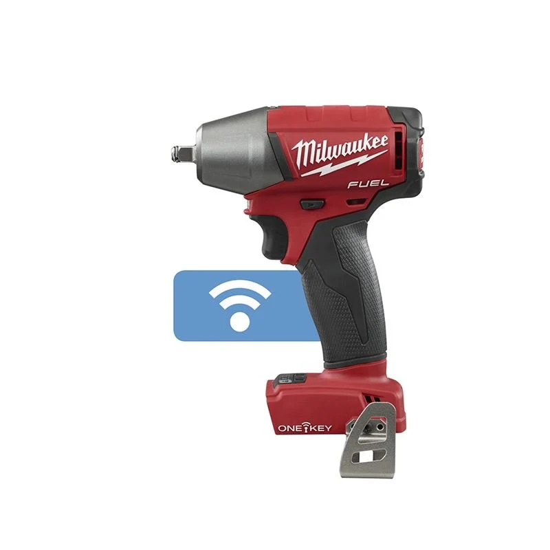 2758-20 M18 FUEL 18 Volt Lithium-Ion Brushless Cordless 3/8 in. Compact Impact Wrench with Friction Ring with ONE-KEY - Tool Only - Image 2