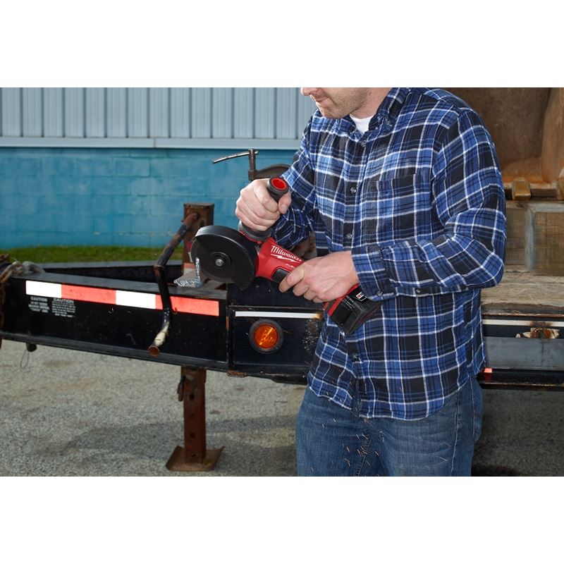 2780-22 M18 FUEL 18 Volt Lithium-Ion Brushless Cordless 4-1/2 in. / 5 in. Grinder, Paddle Switch No-Lock Kit - Image 6