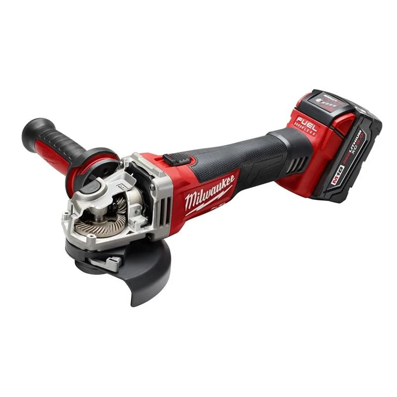 2781-22 M18 FUEL 18 Volt Lithium-Ion Brushless Cordless 4-1/2 in. / 5 in. Grinder, Slide Switch Lock-On Kit - Image 2