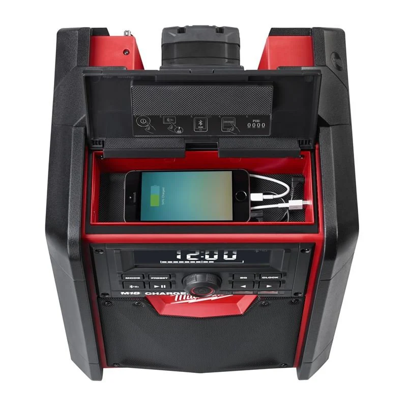 2792-20 M18 18 Volt Lithium-Ion Cordless Jobsite Radio/Charger - Tool Only - Image 9
