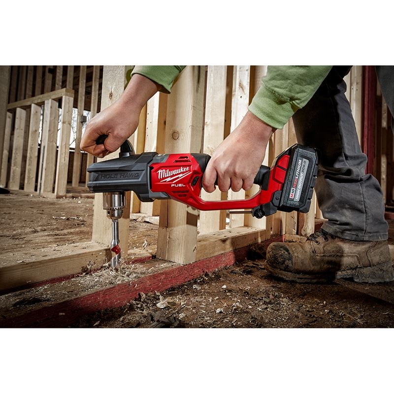 2807-20 M18 FUEL 18 Volt Lithium-Ion Brushless Cordless Hole Hawg 1/2 in. Right Angle Drill - Tool Only - Image 4