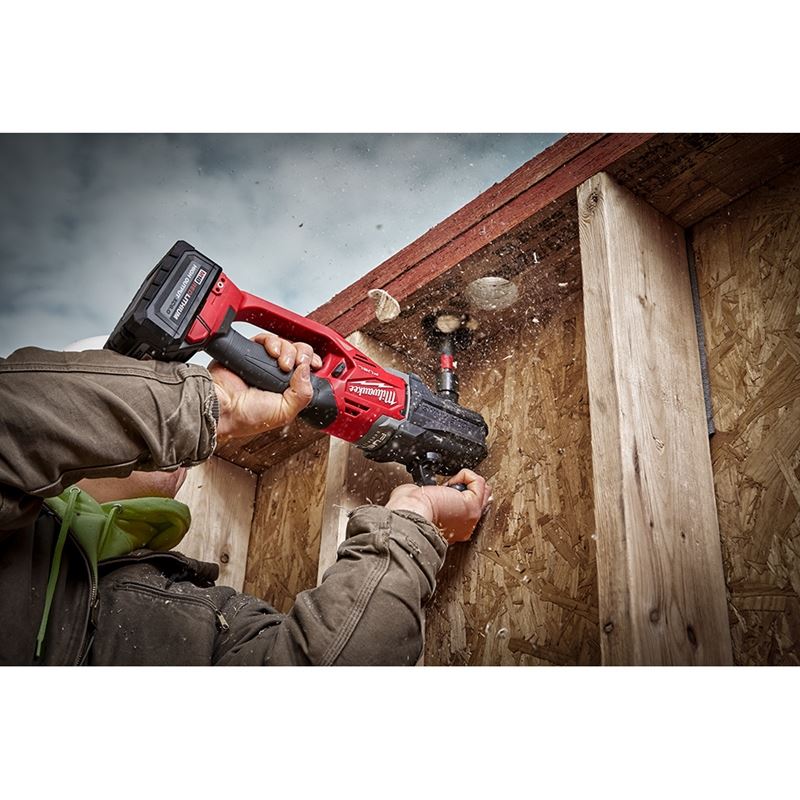 2808-20 M18 FUEL 18 Volt Lithium-Ion Brushless Cordless Hole Hawg Right Angle Drill withQUIK-LOK - Tool Only - Image 7