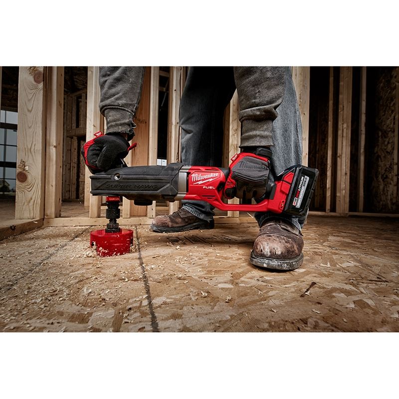 2811-20 M18 FUEL 18 Volt Lithium-Ion Brushless Cordless Super Hawg Right Angle Drill with QUIK-LOK - Tool Only - Image 10
