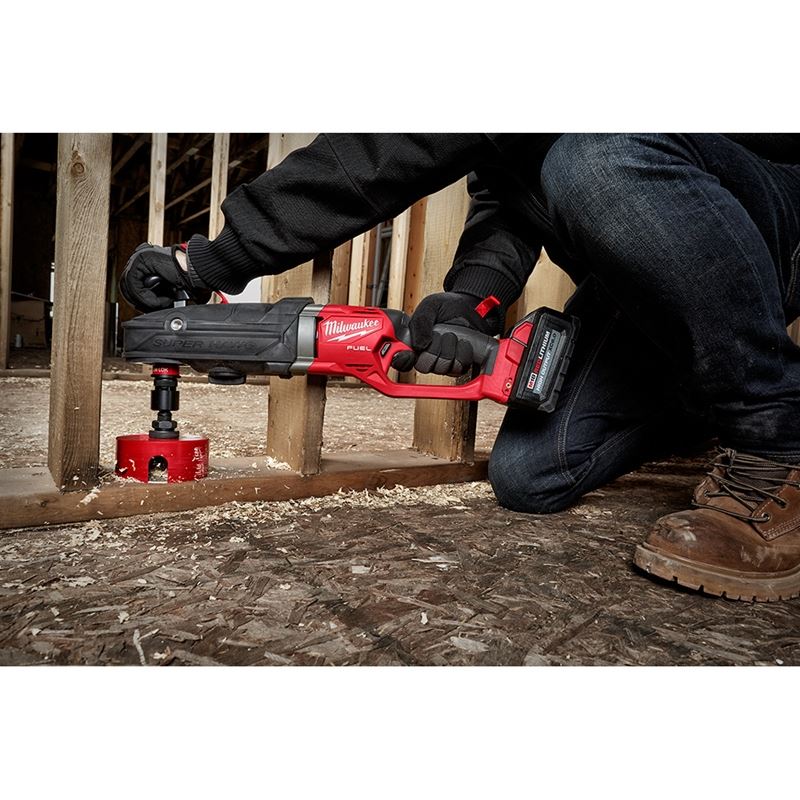 2811-20 M18 FUEL 18 Volt Lithium-Ion Brushless Cordless Super Hawg Right Angle Drill with QUIK-LOK - Tool Only - Image 9