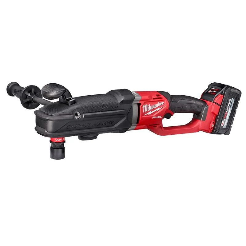 2811-22 M18 FUEL 18 Volt Lithium-Ion Brushless Cordless Super Hawg Right Angle Drill with QUIK-LOK Kit - Image 2