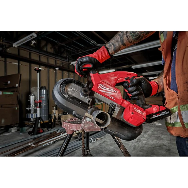 2829S-22 M18 FUEL 18 Volt Lithium-Ion Brushless Cordless Compact Dual-Trigger Band Saw Kit - Image 3