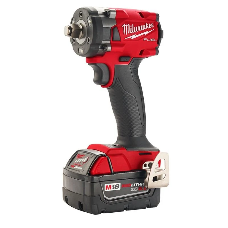 2855-22 M18 FUEL 18 Volt Lithium-Ion Brushless Cordless 1/2 Compact Impact Wrench with Friction Ring Kit - Image 2