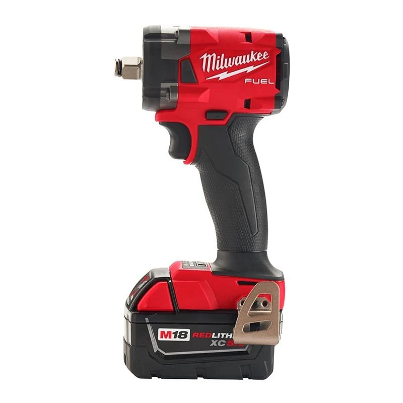 2855-22 M18 FUEL 18 Volt Lithium-Ion Brushless Cordless 1/2 Compact Impact Wrench with Friction Ring Kit - Image 3