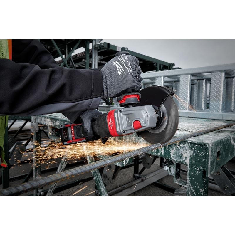 2980-20 M18 FUEL 18 Volt Lithium-Ion Brushless Cordless 4-1/2 in.-6 in. No Lock Braking Grinder with Paddle Switch - Tool Only - Image 7