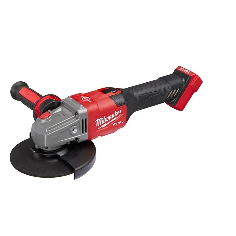 2981-20 M18 FUEL 18 Volt Lithium-Ion Brushless Cordless 4-1/2 in.-6 in. Lock-On Braking Grinder with Slide Switch - Tool Only