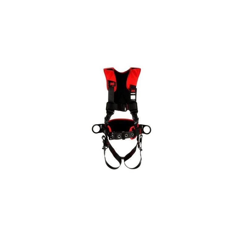 3M™ Protecta® Comfort Construction Style Positioning Harness 1161207, Black, X-Large
