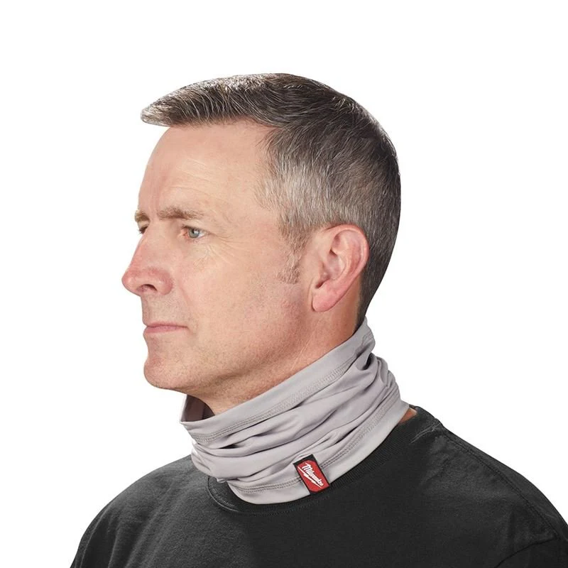 423G Multi-Functional Neck Gaiter - Gray - Image 5