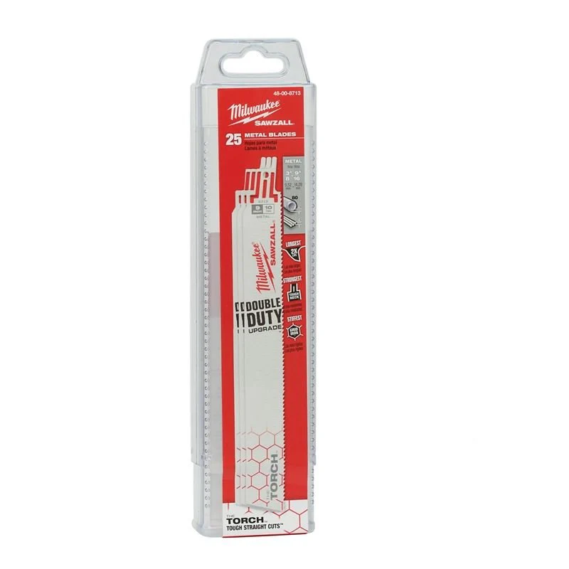 48-00-8713 9 in. 10 TPI THE TORCH SAWZALL Blade (25 Pack) - Image 2