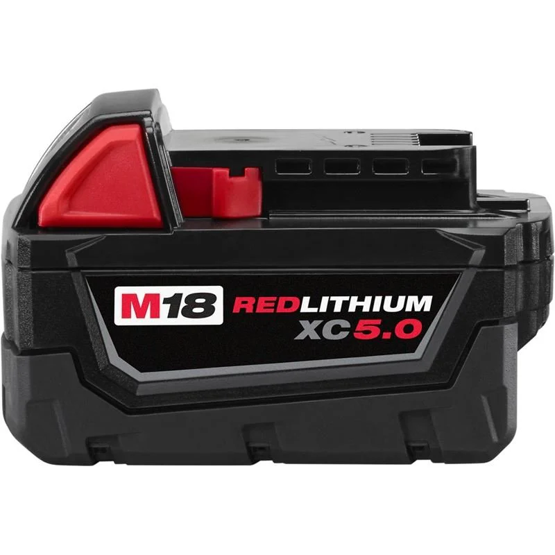 48-11-1850 M18 18 Volt Lithium-Ion Cordless REDLITHIUM XC 5.0Ah Extended Capacity Battery Pack - Image 2