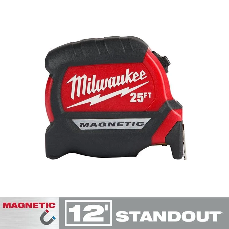 48-22-0325 25Ft Compact Magnetic Tape Measure - Image 4