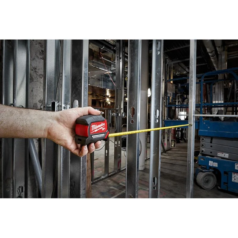 48-22-0325 25Ft Compact Magnetic Tape Measure - Image 6