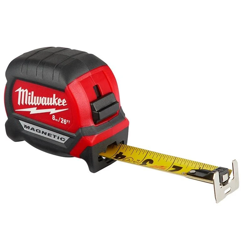 48-22-0326 8M/26Ft Compact Magnetic Tape Measure - Image 2