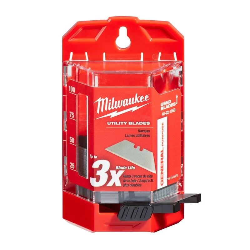 48-22-1950 General Purpose Utility Blades with Dispenser - 50 Piece - Image 2