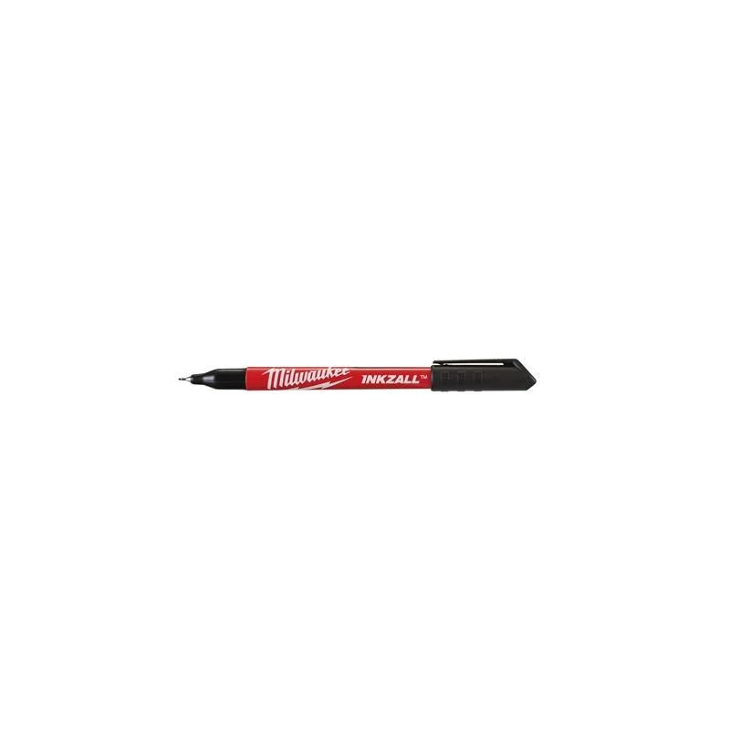 48-22-3164 INKZALL Black Ultra Fine Point Pens - 4 Pack - Image 2