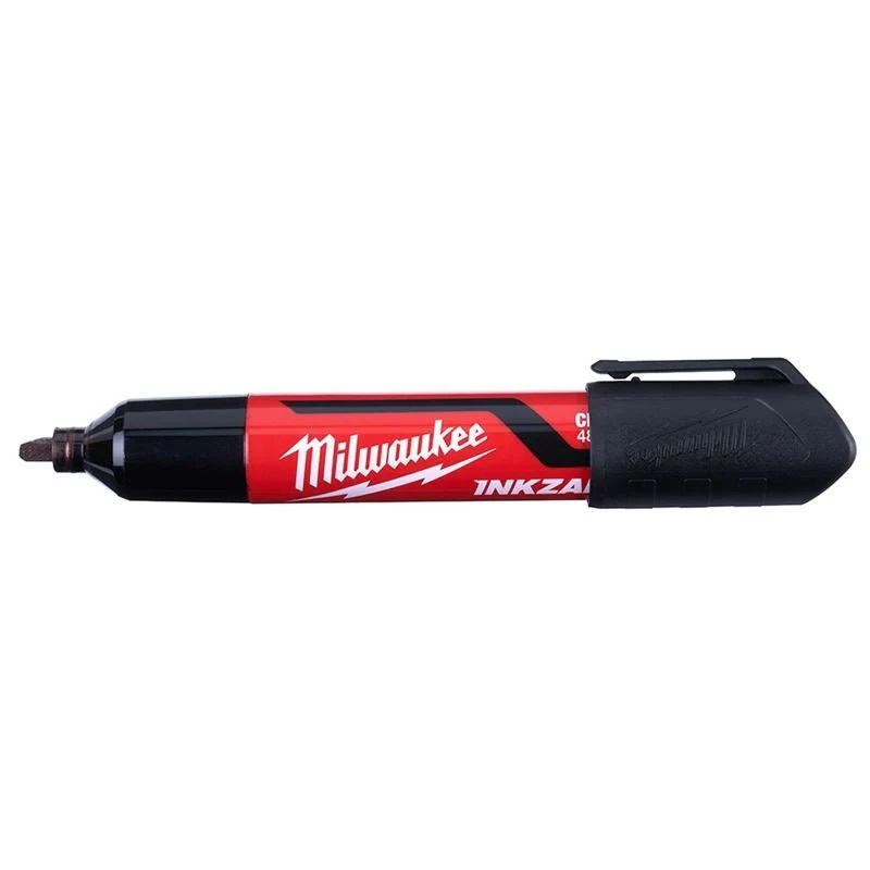 48-22-3250 INKZALL 3PC Large Chisel Tip Black Marker - Image 4