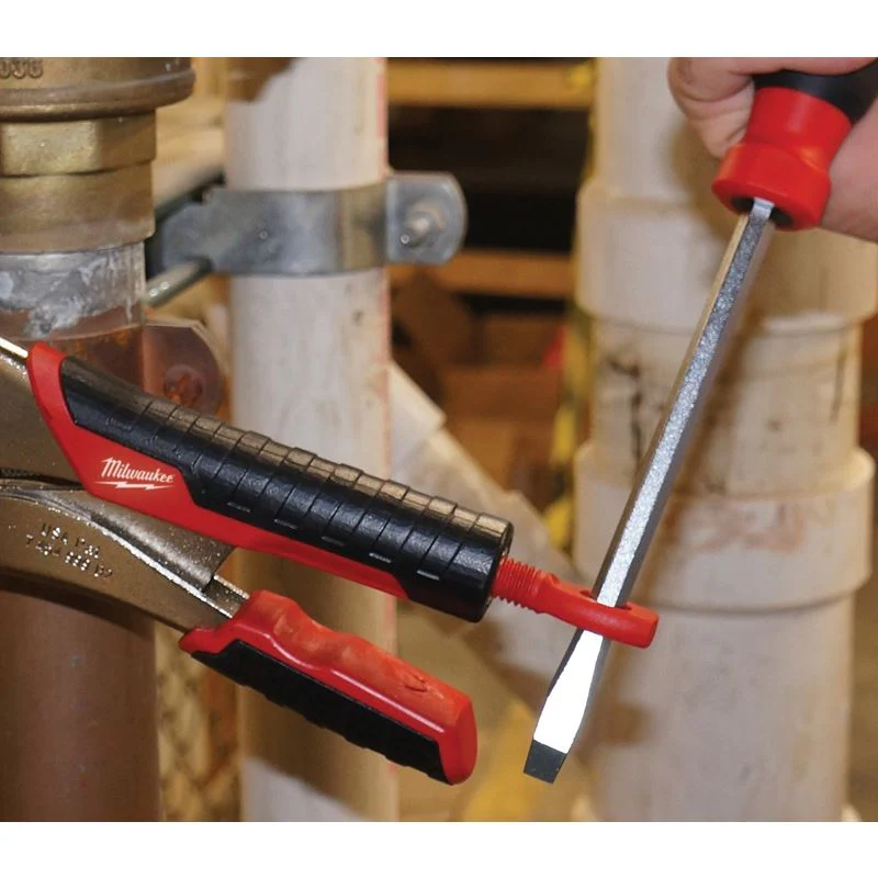 48-22-3402 7 in. & 10 in. TORQUE LOCK Curved Jaw Locking Pliers Set With Grip - 2 Piece - Image 3