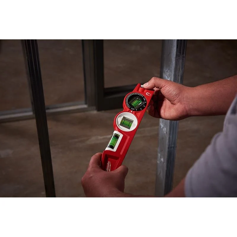48-22-5210 10 in. Die Cast Torpedo Level with 360 Degree Locking Vial - Image 3