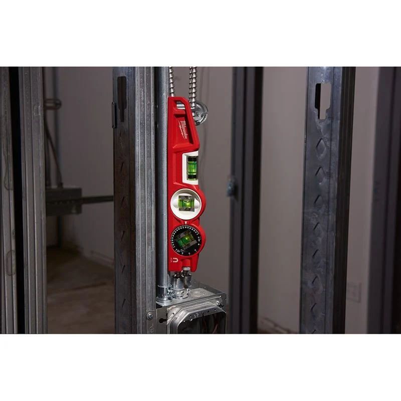 48-22-5210 10 in. Die Cast Torpedo Level with 360 Degree Locking Vial - Image 4