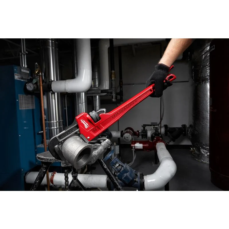 48-22-7124 24 in. Steel Pipe Wrench - Image 2