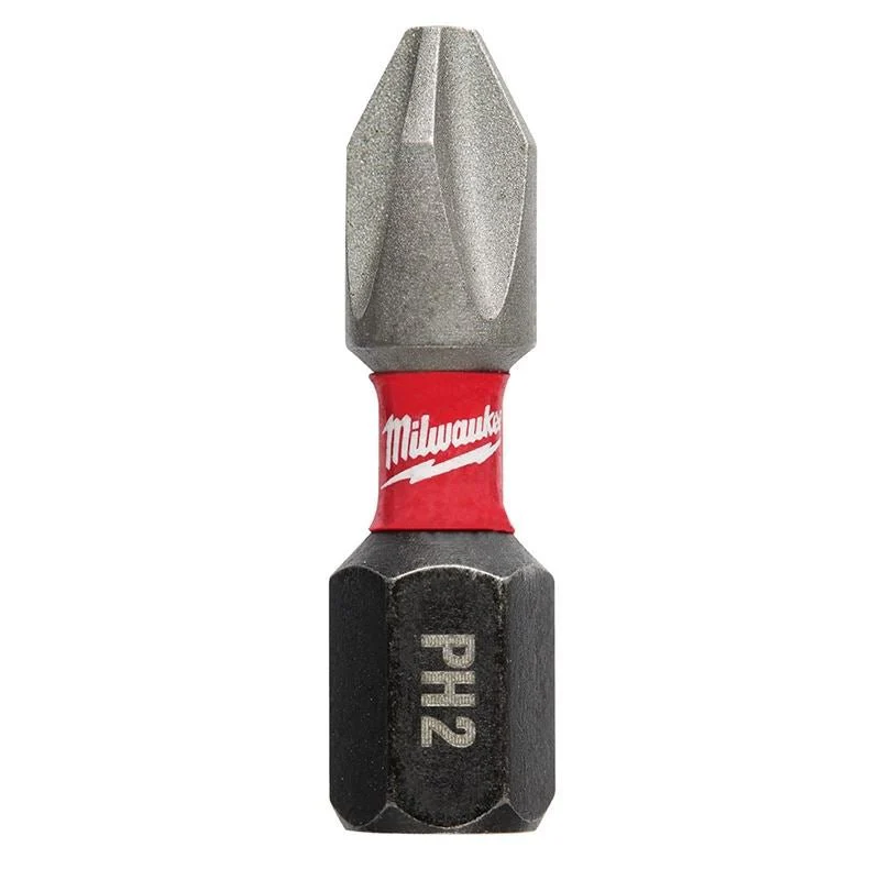 48-32-4601 SHOCKWAVE Impact Phillips #2 Insert Bits (5 Pack) - Image 2