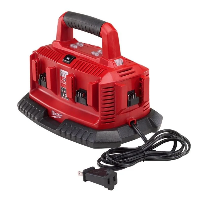 48-59-1806 M18 18 Volt Six-Pack Sequential Charger - Image 3